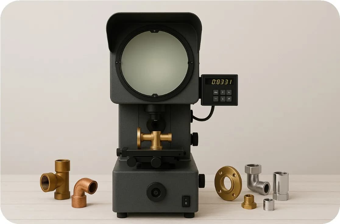 Quality control for components that must fit, conduct, seal, or assemble correctly.
