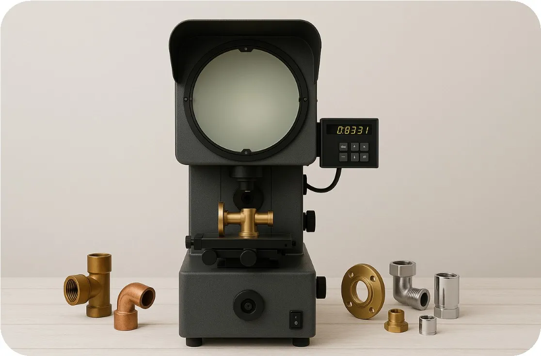 Quality inspection projector